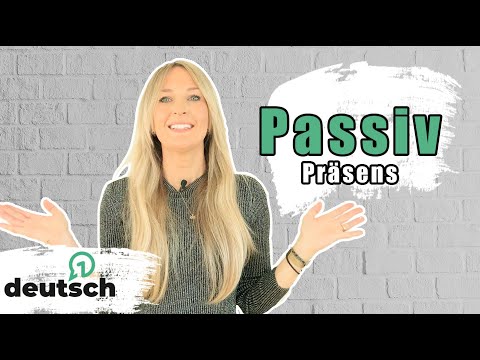 Das Passiv Präsens (ab A2)