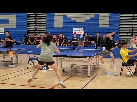 Trinity Sung (1870) vs Alex Wu (2363) // NCTTA So Cal West Regional  - Santa Monica - 11-6-22