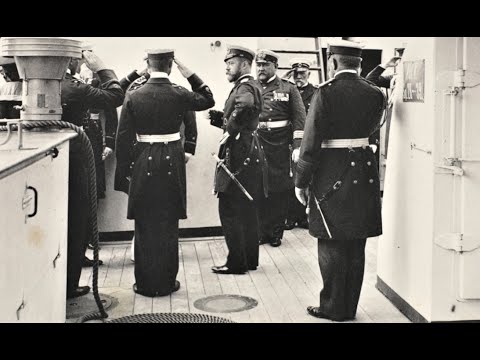 Emperor Nicholas II visits Kaiser Wilhelm II - 1905