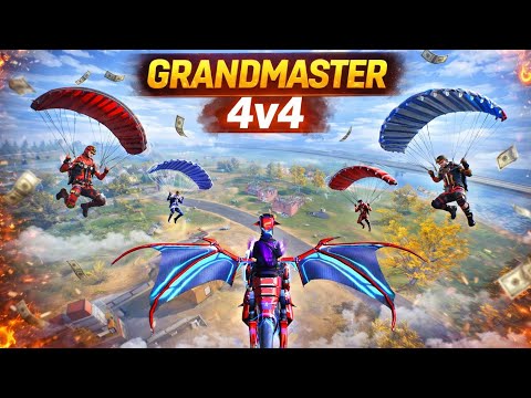 Grandmaster 4v4 compilation| Non stop Chaos🔥