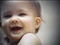 Drew Barrymore's First Acting Job Baby & Puppy Commercial at 11 Months