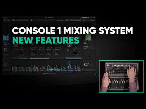 New features for Console 1 & Console 1 Fader  Softube