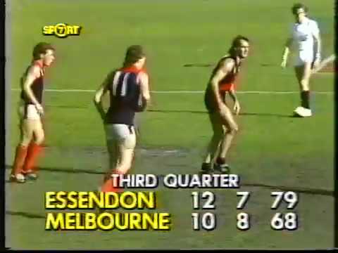 1988 Essendon vs Melbourne - Windy Hill