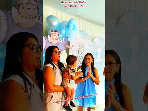 Aniversário de meu bisneto Heitor Lucas em Petrolândia PE. #pernambuco #petrolandia #aniversario