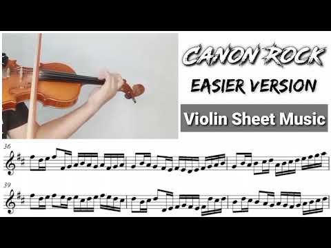 [Free Sheet] Canon Rock [Violin Sheet Music]