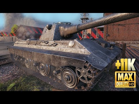 E 50 Ausf. M: Sehr intensiver Kampf um Himmelsdorf – World of Tanks