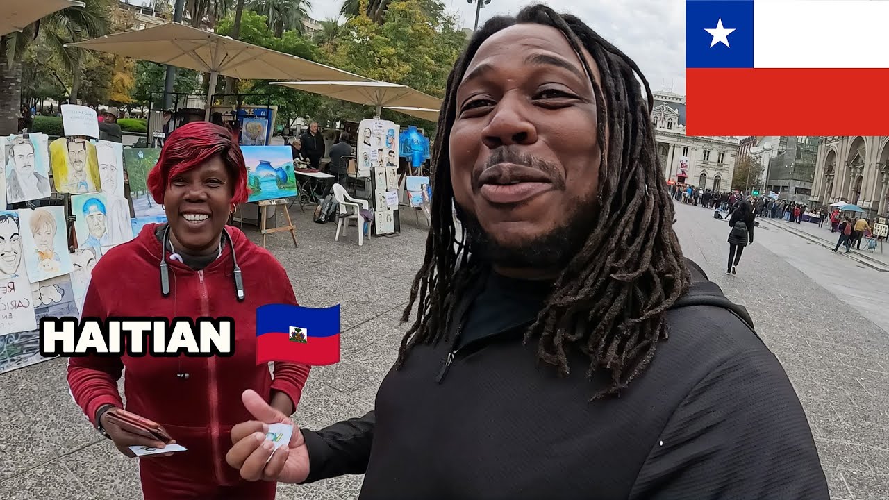 Haitians Living In Chile