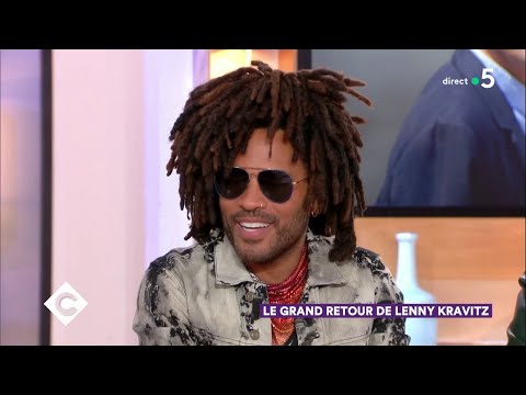 Lenny Kravitz : invité exceptionnel ! - C à Vous - 11/09/2018