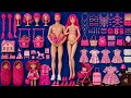 9Minutes Satisfying With Unboxing Barbie Family Playset Cute Doll Set Toys ASMR Review Toys