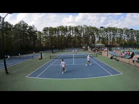D3 Methodist vs D3 NC Wesleyan 1 Doubles Part 2