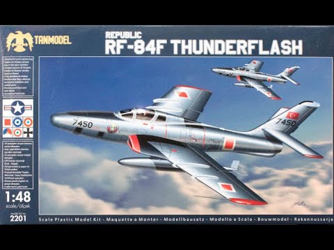 How To Build RF-84F Cockpit And Seat Belt. RF-84F Thunderflash 1/48 Tanmodel. Part1