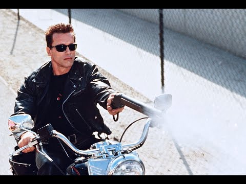 Terminator 2: Bike Chase 4K Remastered 2017 / 3D