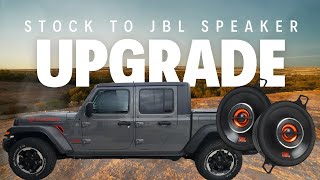 Transform Your Jeep Wrangler And Gladiator With Jbl Gx328 3.5" Dash Speakers!