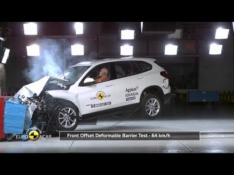 BMW X1 VS BMW X2 Crash Test Euro NCAP safety ratings