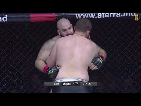 Eagles 11 first prelims super heavyweight bout +120kg. Amir Genem vs Dumitru Tara