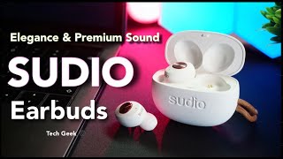 SUDIO TOLV Earbuds | Perfect & Premium sound..!