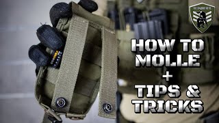 How To MOLLE Pouches + Tips & Tricks
