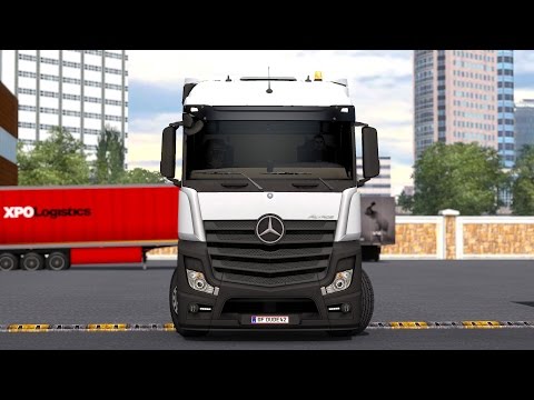 ETS 2 1.24 ProMods 2.03 Mercedes Benz New Actros (MPIV) Amsterdam - Lille