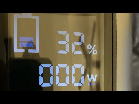 POWER OUTAGE PREP A STORM IS COMING⛈ CHECKING MY 🔋 BATTERY BACK UP POWER