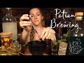 ASMR An Evening Of Potion Brewing Fantasy Roleplay Tapping Mortar And Pestle Soft Spoken
