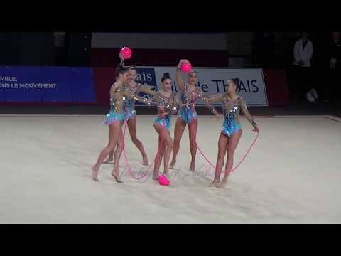 UNITED STATES 3 balls 2 ropes - 2018 Thiais AA