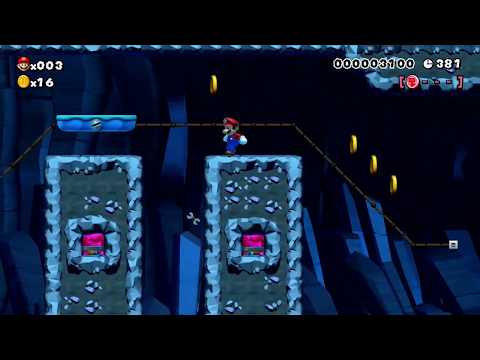 NSDBU World 2, Rock Candy Caverns - Super Mario Maker