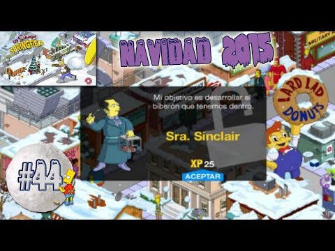 Los Simpson Springfield "Navidad'15: Cap. 44 - La Sra. Sinclair" por Tony