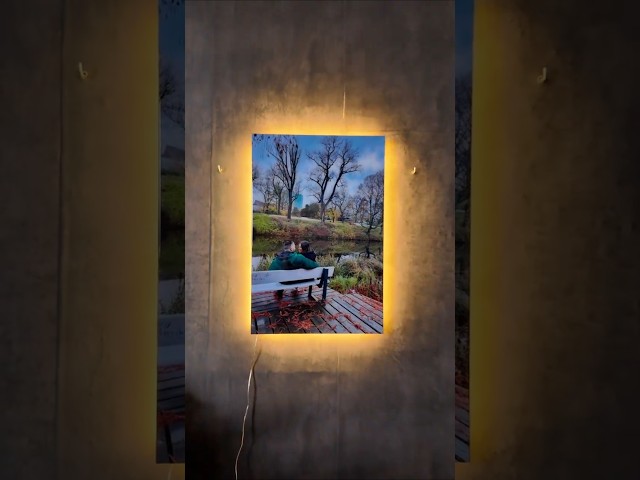 Vídeo relacionado con Panorama Cuadro Personalizado con Foto en Lienzo - 40x60 cm - Regalo San Valentín, Boda, Cumpleaños - Fabricado en España - 20 Tamaños Disponibles