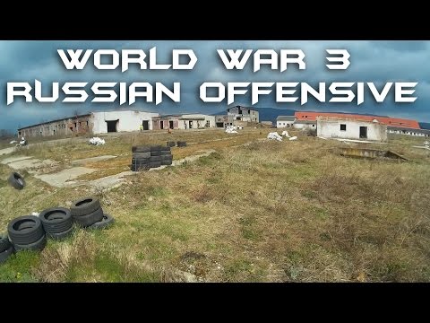 AIRSOFT ACTION | WORLD WAR 3: RUSSIAN OFFENSIVE (Čaňa) 28.03.2015 (SJCAM SJ4000)