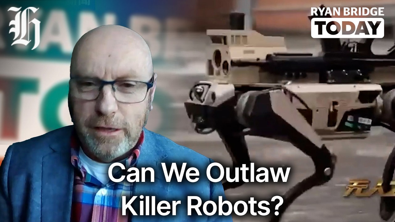 Can we outlaw killer robots? | Ryan Bridge TODAY