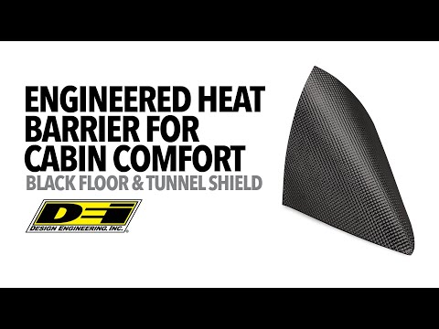 Black Floor Tunnel Shield from Design Engineering, Inc.