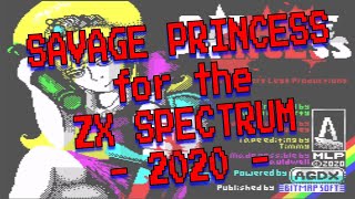 Savage Princess from Bitmap Software for the ZX Spectrum (2020)