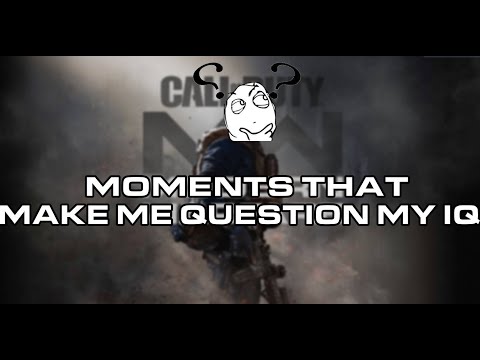 Moments that make me question my iq