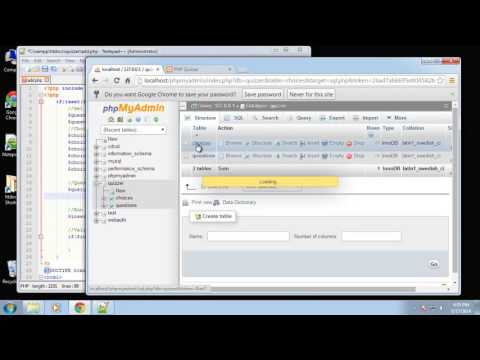 Learn to Design a PHP Quizzer using PHP and MySQL Part 6