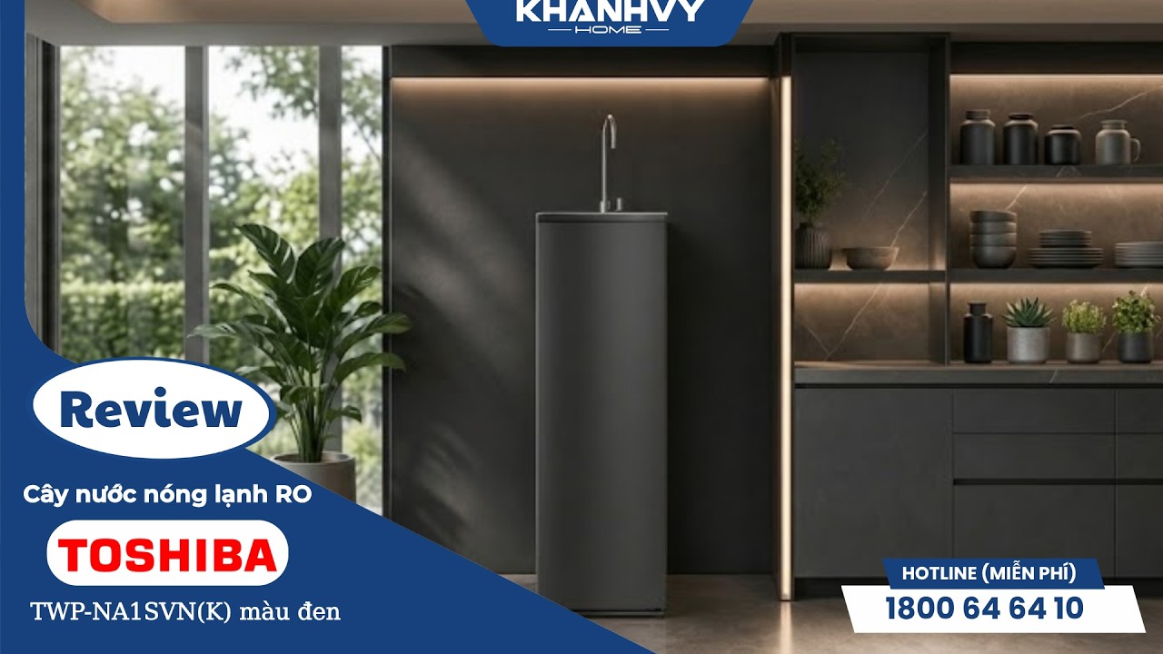 Máy lọc nước RO Toshiba TWP-NA1SVN(K) màu đen