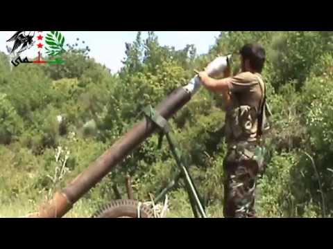 استهداف قوات النظام في كتف صهيون في ريف اللاذقية بقذائف الهاون من قبل اللواء العاشر في الساحل