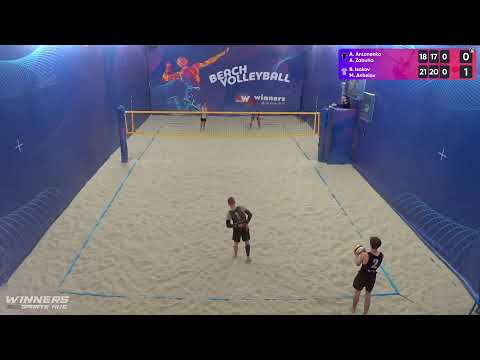 14:00 A. Antonenko / A. Zabuha - B. Isakov / M. Anhelov 24.07.2022 | Winners Beach Volleyball