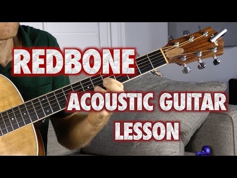 Redbone Acoustic Guitar Lesson
