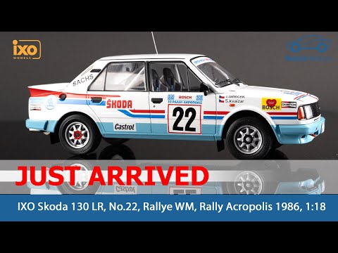 IXO - Just Arrived 1:18 Skoda 130 LR, No 22