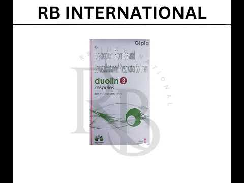 Duolin 3 respules, strength: 0.5 mg