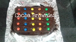 how to make brownies with cocoa powder and self rising flour