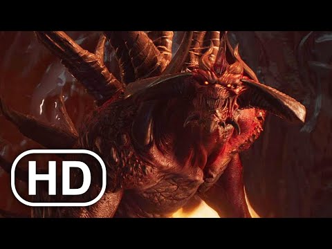 DIABLO 2 Diablo Returns To Hell Scene Cinematic 4K