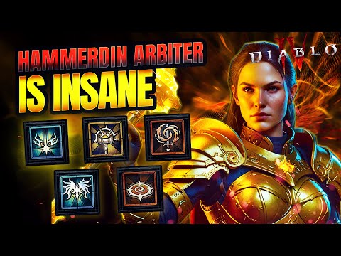 The NEW BEST Paladin Levelling Build (Arbiter Hammerdin Is S-TIER!!) | Diablo 4 S11