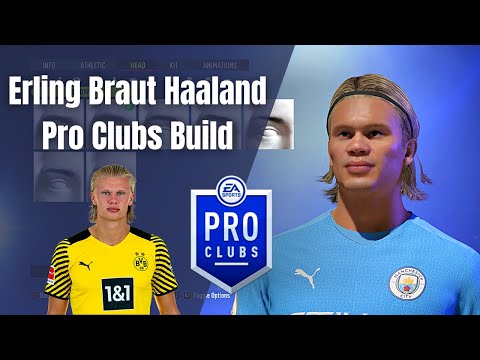 Erling Braut Haaland - FIFA 22 Pro Clubs Look Alike/Build
