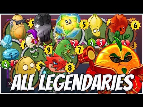 ALL Legendary Cards Challenge - Citron Strategy Deck | Plants vs Zombies Heroes Gameplay (16/22)