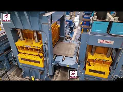 Salico - custom lines for slitting, cut-to-length, leveling, cleaning, and packaging sheet metal