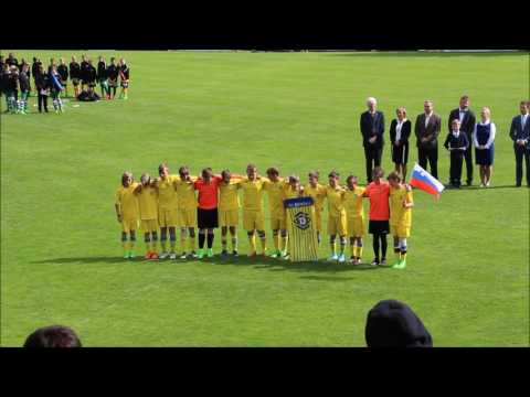 2017.05.20., MiniEURO Nk Domžale, himna razglasitev