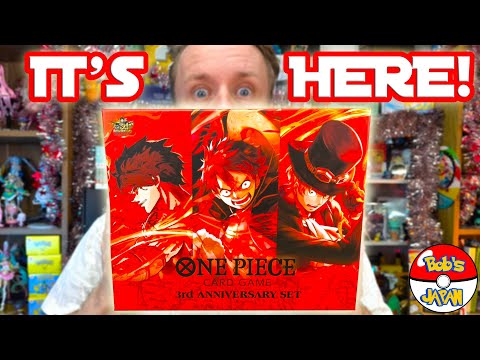 One Piece Card Game 3rd Anniversary Set OPENING and Review! (Premium Bandai Lottery Box!)