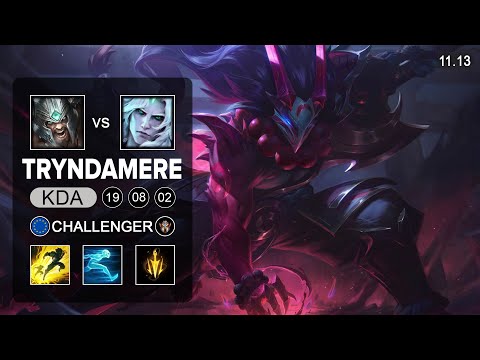 Tryndamere Mid vs Viego - EUW Challenger Patch 11.13