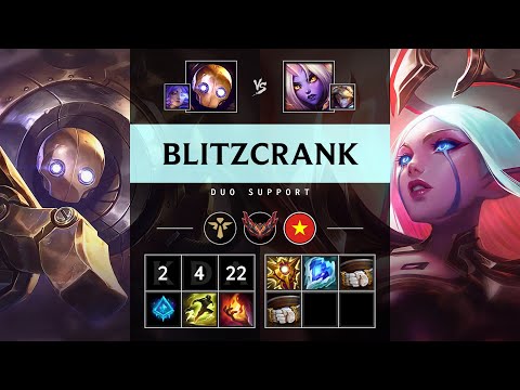 Blitzcrank Support vs Soraka - VN Grandmaster Patch 25.17